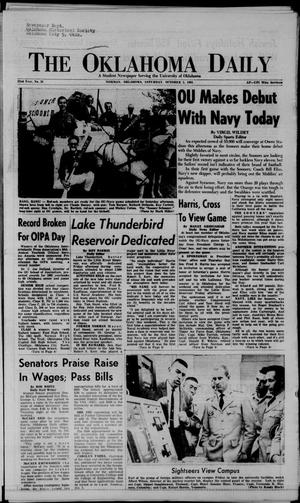 The Oklahoma Daily (Norman, Okla.), Vol. 52, No. 20, Ed. 1 Saturday, October 2, 1965