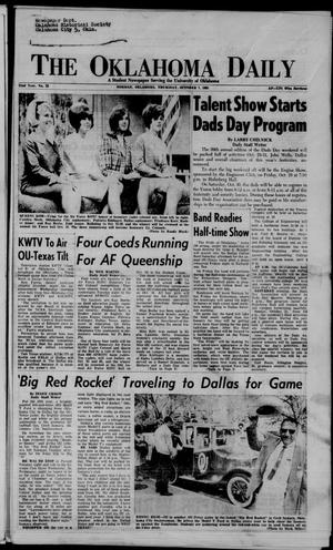 The Oklahoma Daily (Norman, Okla.), Vol. 52, No. 23, Ed. 1 Thursday, October 7, 1965
