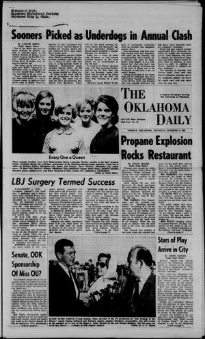 The Oklahoma Daily (Norman, Okla.), Vol. 52, No. 25, Ed. 1 Saturday, October 9, 1965