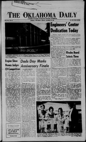 The Oklahoma Daily (Norman, Okla.), Vol. 52, No. 39, Ed. 1 Friday, October 29, 1965