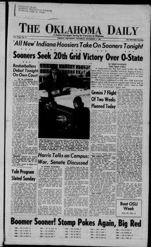 The Oklahoma Daily (Norman, Okla.), Vol. 52, No. 62, Ed. 1 Saturday, December 4, 1965