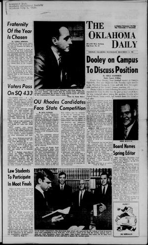 The Oklahoma Daily (Norman, Okla.), Vol. 52, No. 69, Ed. 1 Wednesday, December 15, 1965