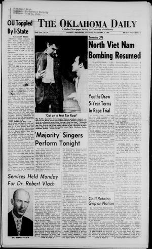 The Oklahoma Daily (Norman, Okla.), Vol. 52, No. 84, Ed. 1 Tuesday, February 1, 1966