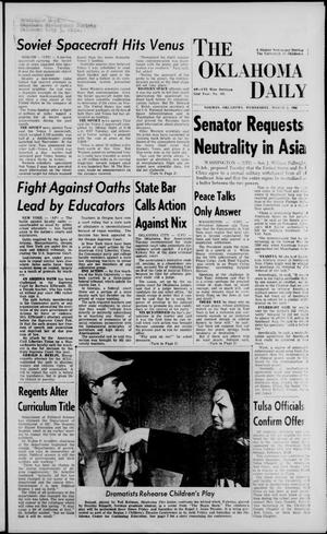 The Oklahoma Daily (Norman, Okla.), Vol. 52, No. 105, Ed. 1 Wednesday, March 2, 1966