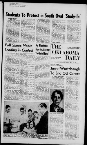 The Oklahoma Daily (Norman, Okla.), Vol. 52, No. 156, Ed. 1 Friday, May 20, 1966