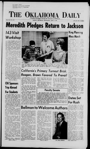 The Oklahoma Daily (Norman, Okla.), Vol. 52, No. 159, Ed. 1 Wednesday, June 8, 1966