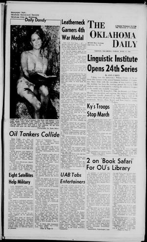 The Oklahoma Daily (Norman, Okla.), Vol. 52, No. 166, Ed. 1 Friday, June 17, 1966