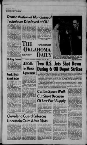 The Oklahoma Daily (Norman, Okla.), Vol. 52, No. 189, Ed. 1 Thursday, July 21, 1966