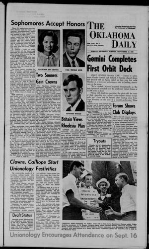 The Oklahoma Daily (Norman, Okla.), Vol. 53, No. 5, Ed. 1 Tuesday, September 13, 1966