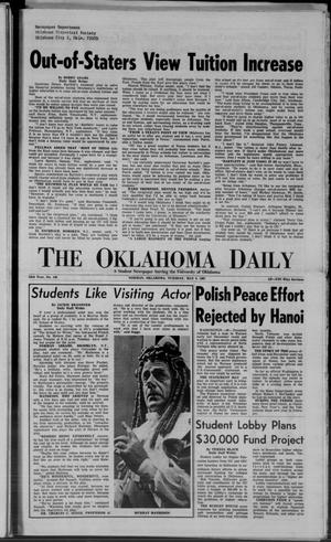 The Oklahoma Daily (Norman, Okla.), Vol. 53, No. 146, Ed. 1 Tuesday, May 9, 1967