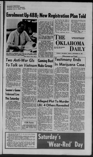 The Oklahoma Daily (Norman, Okla.), Vol. 54, No. 17, Ed. 1 Friday, September 29, 1967