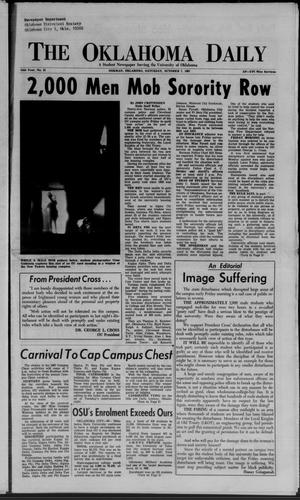The Oklahoma Daily (Norman, Okla.), Vol. 54, No. 23, Ed. 1 Saturday, October 7, 1967