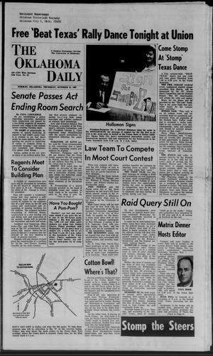 The Oklahoma Daily (Norman, Okla.), Vol. 54, No. 26, Ed. 1 Thursday, October 12, 1967