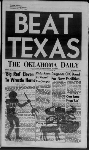 The Oklahoma Daily (Norman, Okla.), Vol. 54, No. 27, Ed. 1 Friday, October 13, 1967