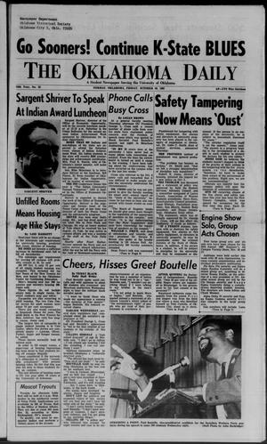 The Oklahoma Daily (Norman, Okla.), Vol. 54, No. 32, Ed. 1 Friday, October 20, 1967