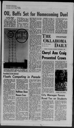 Primary view of object titled 'The Oklahoma Daily (Norman, Okla.), Vol. 54, No. 43, Ed. 1 Saturday, November 4, 1967'.