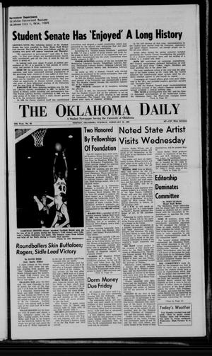The Oklahoma Daily (Norman, Okla.), Vol. 54, No. 94, Ed. 1 Tuesday, February 20, 1968
