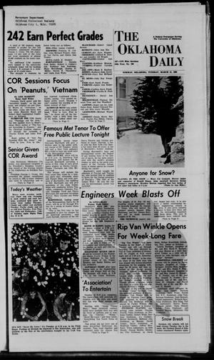 The Oklahoma Daily (Norman, Okla.), Vol. 54, No. 109, Ed. 1 Tuesday, March 12, 1968