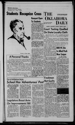 The Oklahoma Daily (Norman, Okla.), Vol. 54, No. 114, Ed. 1 Tuesday, March 19, 1968