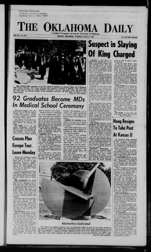 The Oklahoma Daily (Norman, Okla.), Vol. 54, No. 158, Ed. 1 Tuesday, June 11, 1968