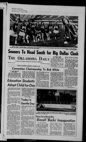 The Oklahoma Daily (Norman, Okla.), Vol. 55, No. 23, Ed. 1 Thursday, October 10, 1968