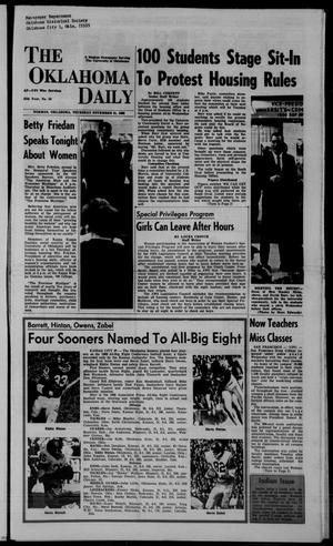 The Oklahoma Daily (Norman, Okla.), Vol. 55, No. 53, Ed. 1 Thursday, November 21, 1968