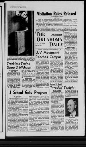 The Oklahoma Daily (Norman, Okla.), Vol. 1, No. 83, Ed. 1 Tuesday, February 4, 1969