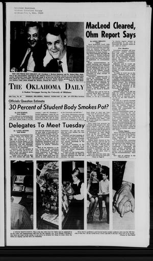 The Oklahoma Daily (Norman, Okla.), Vol. 1, No. 91, Ed. 1 Friday, February 14, 1969