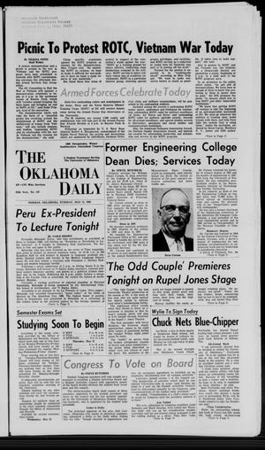 Primary view of object titled 'The Oklahoma Daily (Norman, Okla.), Vol. 1, No. 147, Ed. 1 Tuesday, May 13, 1969'.