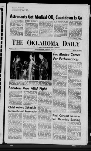 The Oklahoma Daily (Norman, Okla.), Vol. 55, No. 180, Ed. 1 Saturday, July 12, 1969