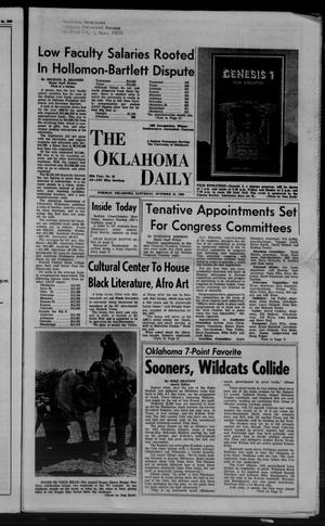 The Oklahoma Daily (Norman, Okla.), Vol. 56, No. 35, Ed. 1 Saturday, October 25, 1969