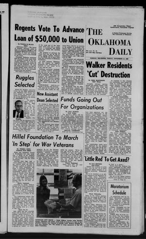 The Oklahoma Daily (Norman, Okla.), Vol. 56, No. 49, Ed. 1 Friday, November 14, 1969