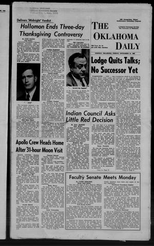 The Oklahoma Daily (Norman, Okla.), Vol. 56, No. 54, Ed. 1 Friday, November 21, 1969