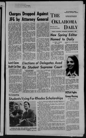 The Oklahoma Daily (Norman, Okla.), Vol. 56, No. 69, Ed. 1 Wednesday, December 17, 1969
