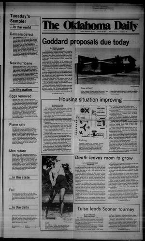 Primary view of object titled 'The Oklahoma Daily (Norman, Okla.), Vol. 66, No. 18, Ed. 1 Tuesday, September 18, 1979'.