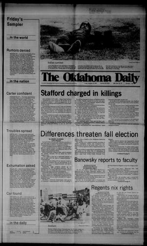 The Oklahoma Daily (Norman, Okla.), Vol. 66, No. 43, Ed. 1 Friday, October 19, 1979