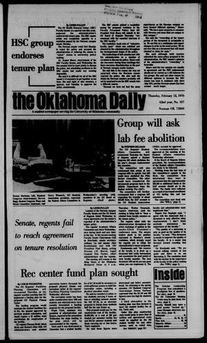 The Oklahoma Daily (Norman, Okla.), Vol. 62, No. 107, Ed. 1 Thursday, February 12, 1976