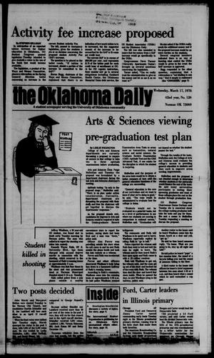 The Oklahoma Daily (Norman, Okla.), Vol. 62, No. 126, Ed. 1 Wednesday, March 17, 1976