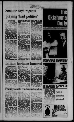 The Oklahoma Daily (Norman, Okla.), Vol. 62, No. 145, Ed. 1 Tuesday, April 13, 1976