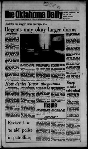 The Oklahoma Daily (Norman, Okla.), Vol. 63, No. 7, Ed. 1 Thursday, September 2, 1976