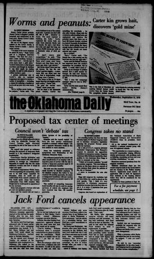 The Oklahoma Daily (Norman, Okla.), Vol. 63, No. 16, Ed. 1 Wednesday, September 15, 1976
