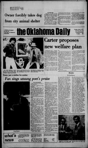 The Oklahoma Daily (Norman, Okla.), Vol. 63, No. 155, Ed. 1 Tuesday, May 3, 1977