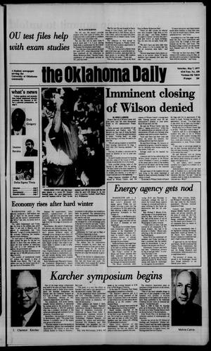 The Oklahoma Daily (Norman, Okla.), Vol. 63, No. 159, Ed. 1 Saturday, May 7, 1977