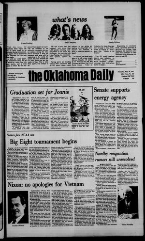 The Oklahoma Daily (Norman, Okla.), Vol. 63, No. 162, Ed. 1 Thursday, May 19, 1977