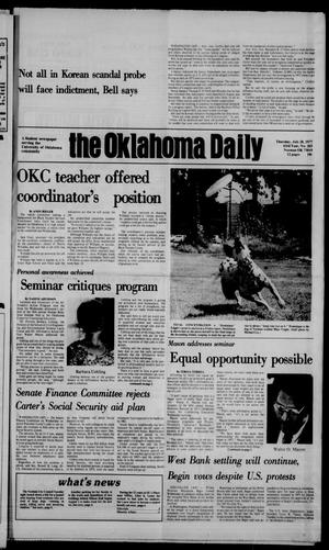 The Oklahoma Daily (Norman, Okla.), Vol. 63, No. 203, Ed. 1 Thursday, July 28, 1977