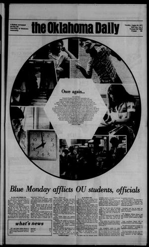The Oklahoma Daily (Norman, Okla.), Vol. 64, No. 5, Ed. 1 Tuesday, August 30, 1977