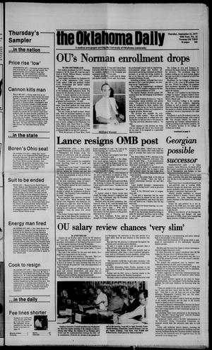 The Oklahoma Daily (Norman, Okla.), Vol. 64, No. 22, Ed. 1 Thursday, September 22, 1977
