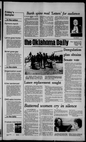 The Oklahoma Daily (Norman, Okla.), Vol. 64, No. 23, Ed. 1 Friday, September 23, 1977