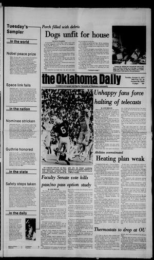 The Oklahoma Daily (Norman, Okla.), Vol. 64, No. 35, Ed. 1 Tuesday, October 11, 1977