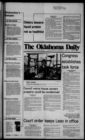 The Oklahoma Daily (Norman, Okla.), Vol. 64, No. 60, Ed. 1 Wednesday, November 16, 1977